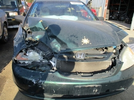 2002 HONDA CIVIC DX GREEN 2DR 1.7L AT A16504